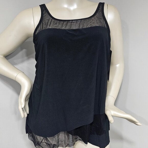 Miraclesuit Plus Size Mirage Tankini Top Size 18W - Picture 2 of 10